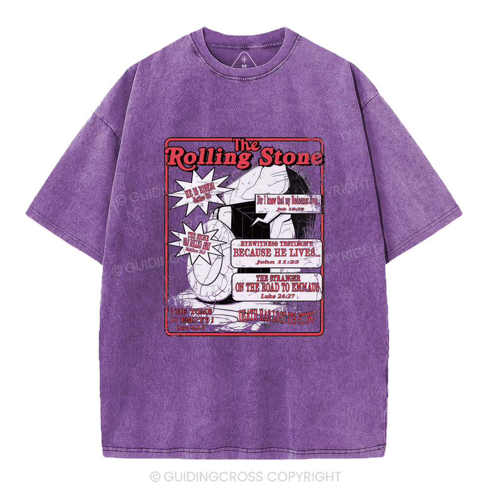 The Rolling Stone Christian Washed T-Shirt
