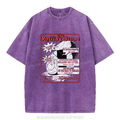 The Rolling Stone Christian Washed T-Shirt
