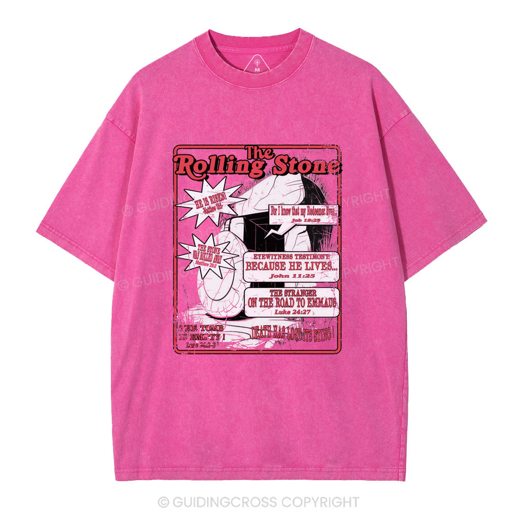 The Rolling Stone Christian Washed T-Shirt