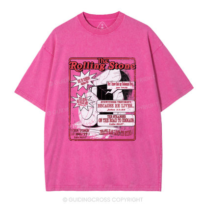 The Rolling Stone Christian Washed T-Shirt
