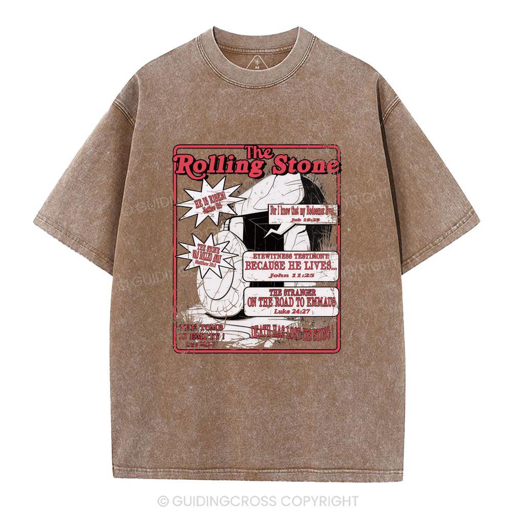 The Rolling Stone Christian Washed T-Shirt