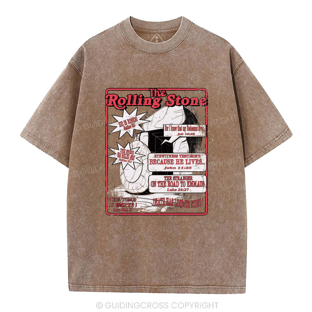 The Rolling Stone Christian Washed T-Shirt