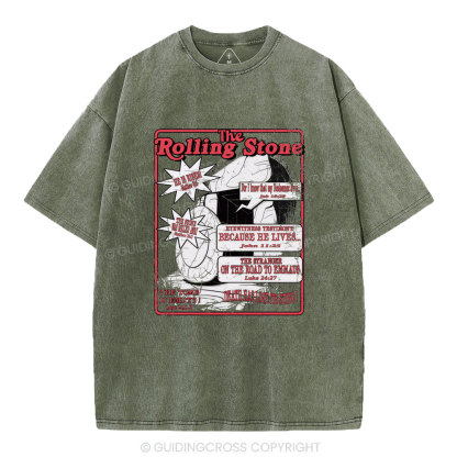 The Rolling Stone Christian Washed T-Shirt