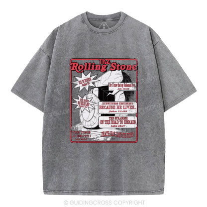 The Rolling Stone Christian Washed T-Shirt
