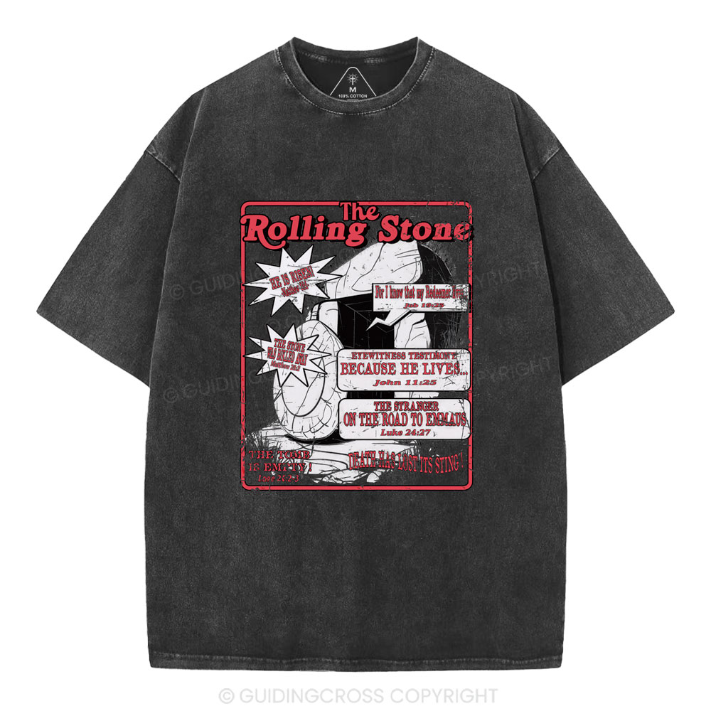 The Rolling Stone Christian Washed T-Shirt