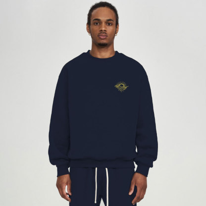 The Same God That Created The Sunsets Christian Fleece Sweatshirt