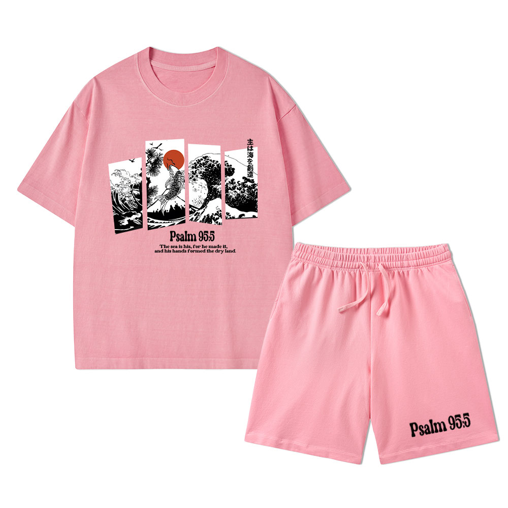 Sample Christian Washed T-Shirt & Shorts Sale - GuidingCross