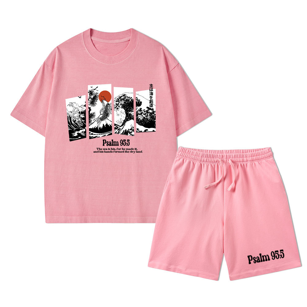 Sample Christian Washed T-Shirt & Shorts Sale - GuidingCross