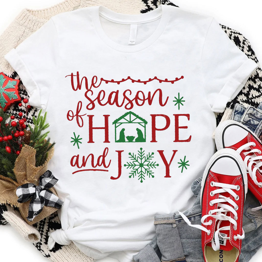 The Season Of Hope And Joy Christian T-Shirt