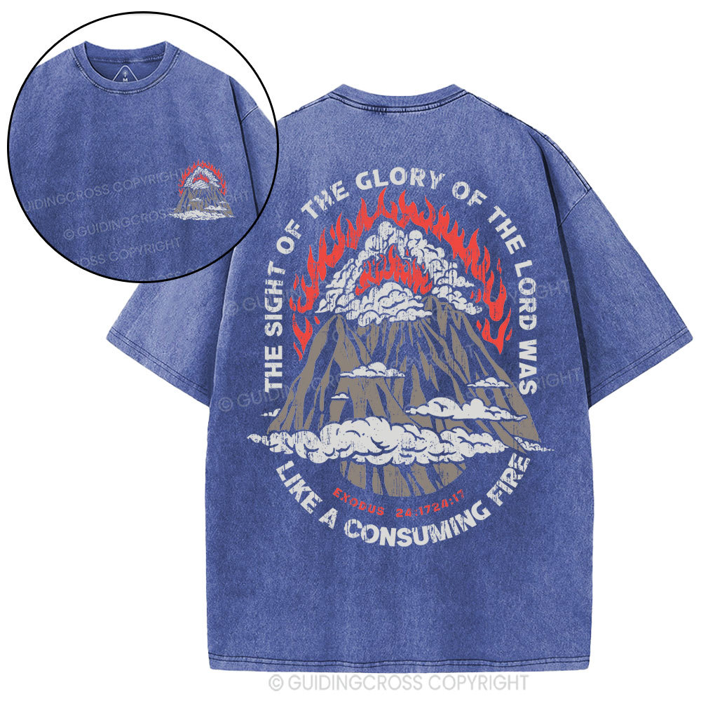 The Sight Of The Glory Of The Lord Washed T-Shirt
