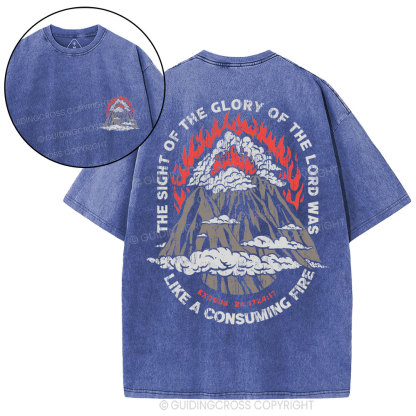 The Sight Of The Glory Of The Lord Washed T-Shirt