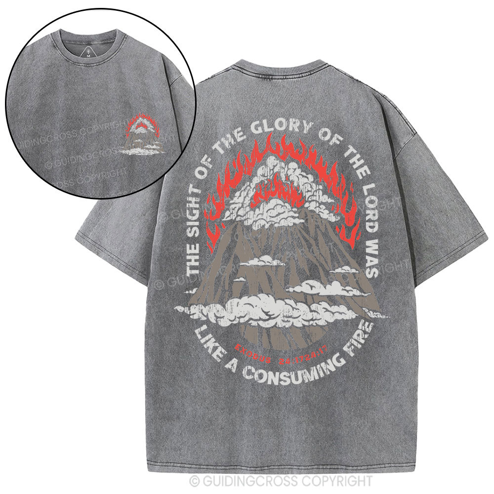 The Sight Of The Glory Of The Lord Washed T-Shirt