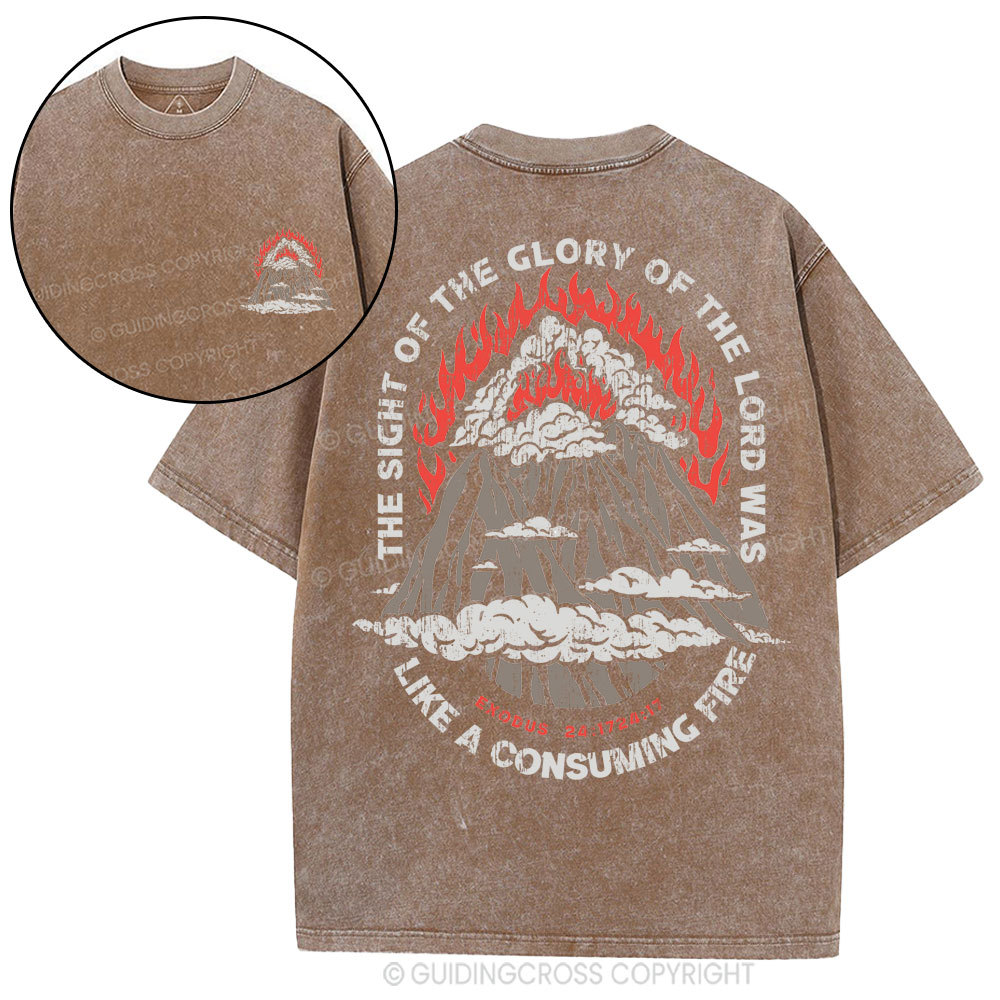 The Sight Of The Glory Of The Lord Washed T-Shirt