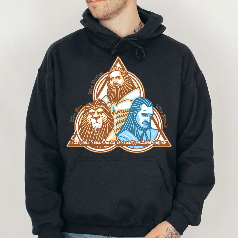The Son The Father The Spirit Christian Hoodie