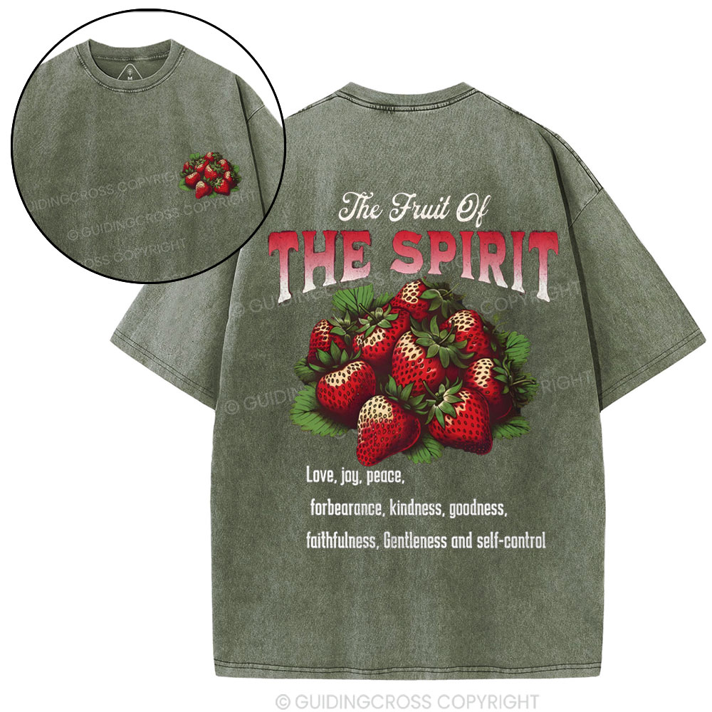 The Spirit Christian Washed T-Shirt