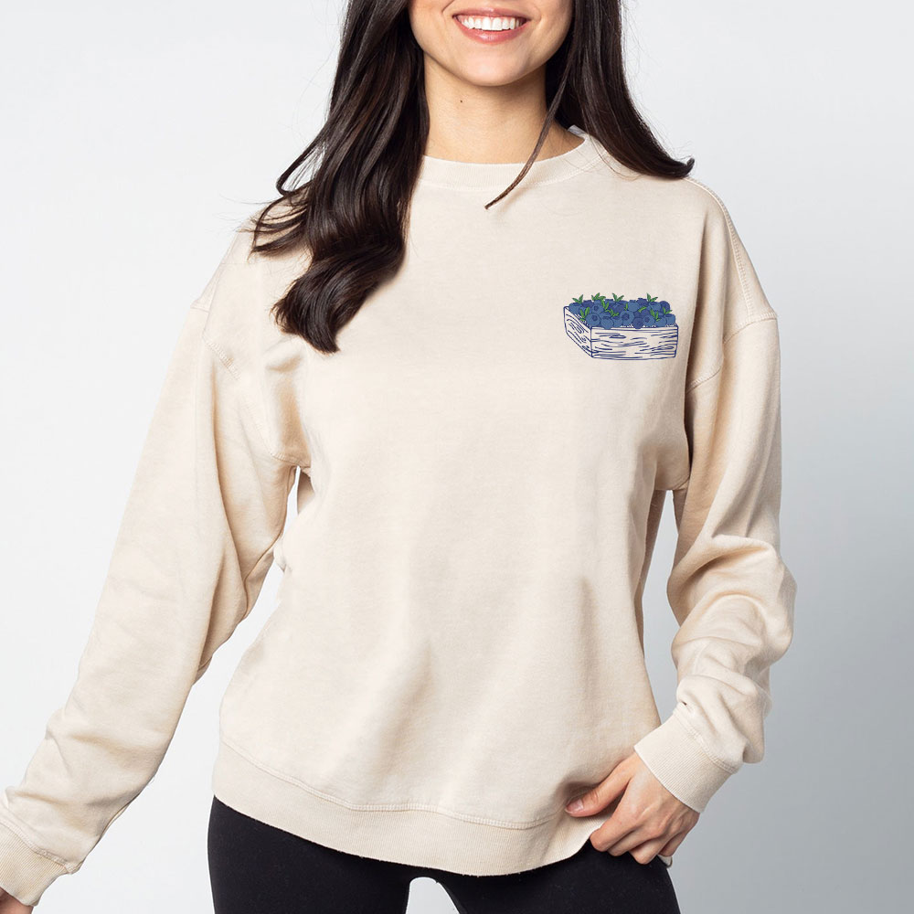 The Spirit Of Fruit Chirstian Washed Sweatshirt