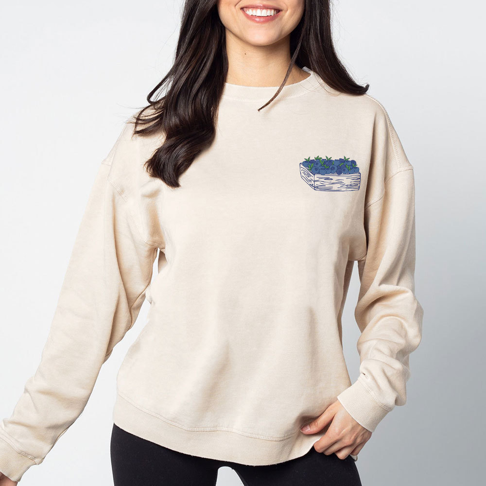 The Spirit Of Fruit Chirstian Washed Sweatshirt
