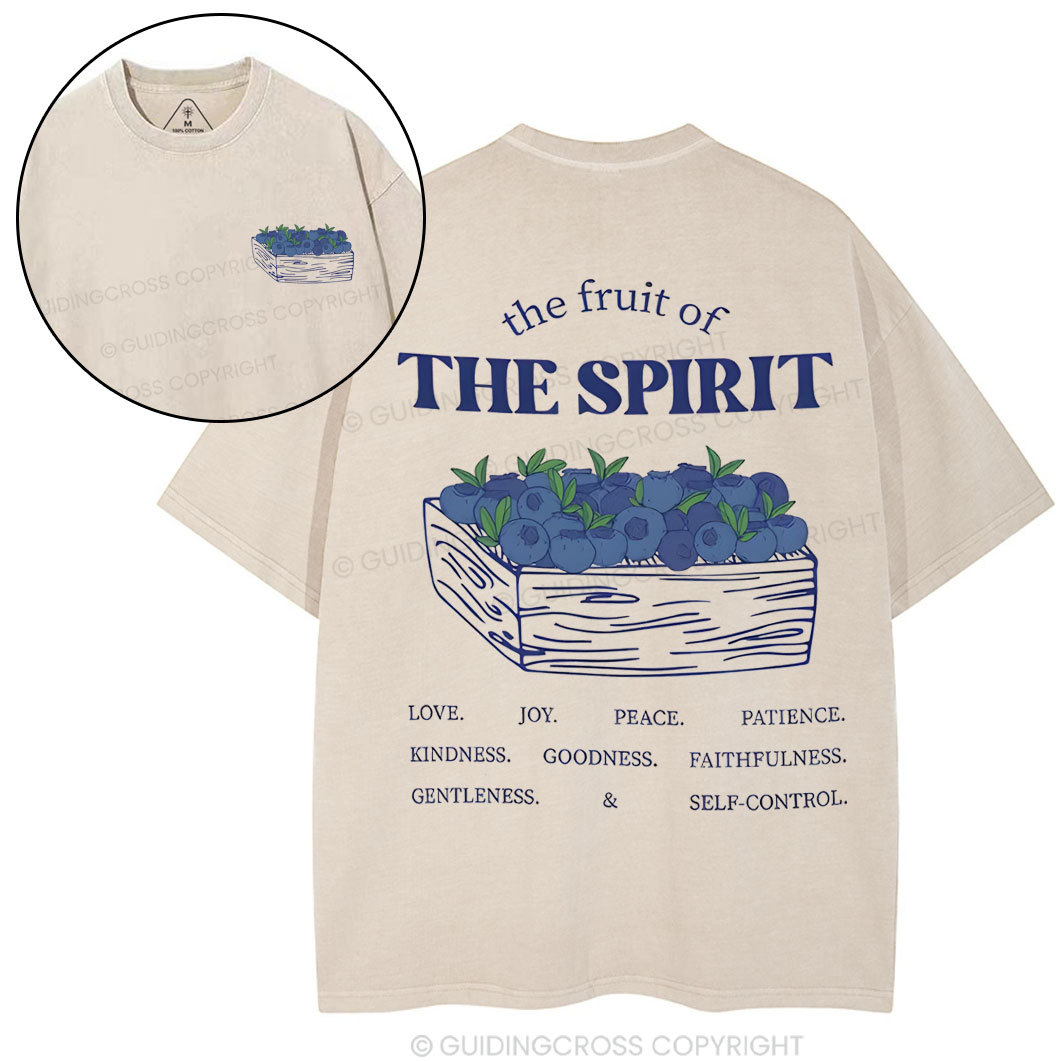 Double-Sided Vintage Washed Christian Sample T-Shirt Sale - GuidingCross