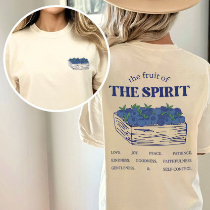 The Spirit Of Fruit Chirstian Washed T-Shirt