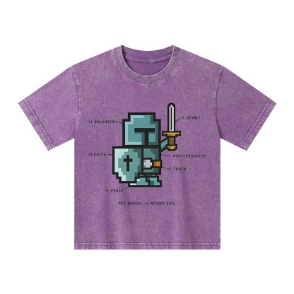 The Spirit of the Warrior Kid Washed T-Shirt