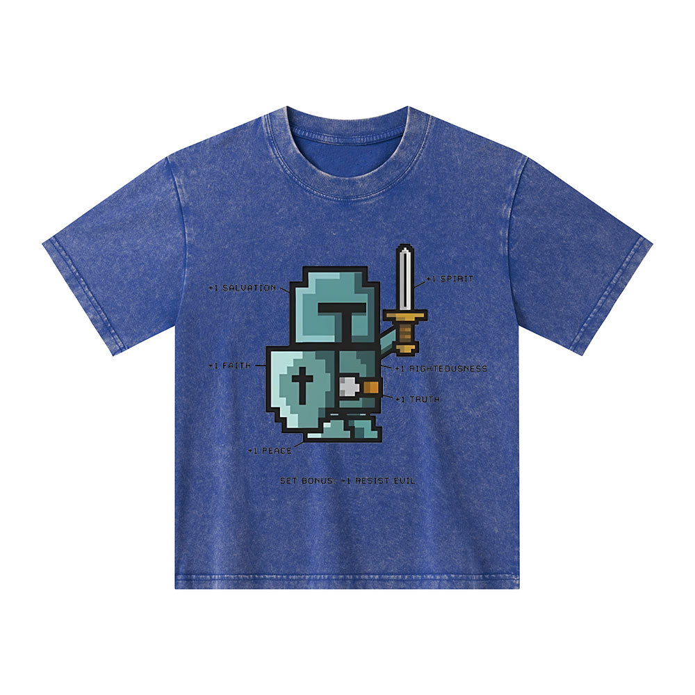 The Spirit of the Warrior Kid Washed T-Shirt