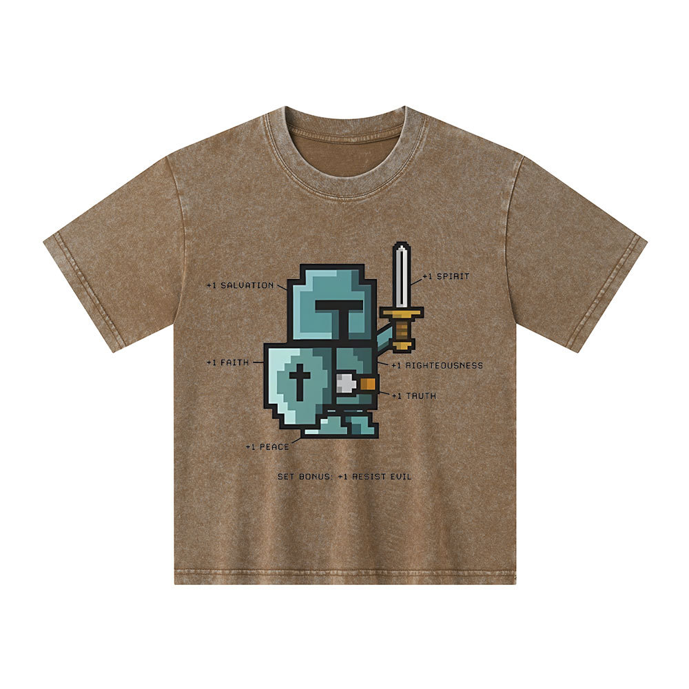 The Spirit of the Warrior Kid Washed T-Shirt