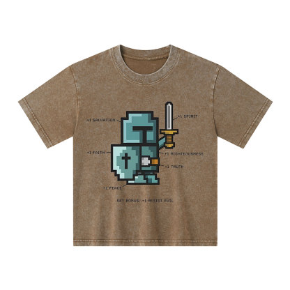 The Spirit of the Warrior Kid Washed T-Shirt