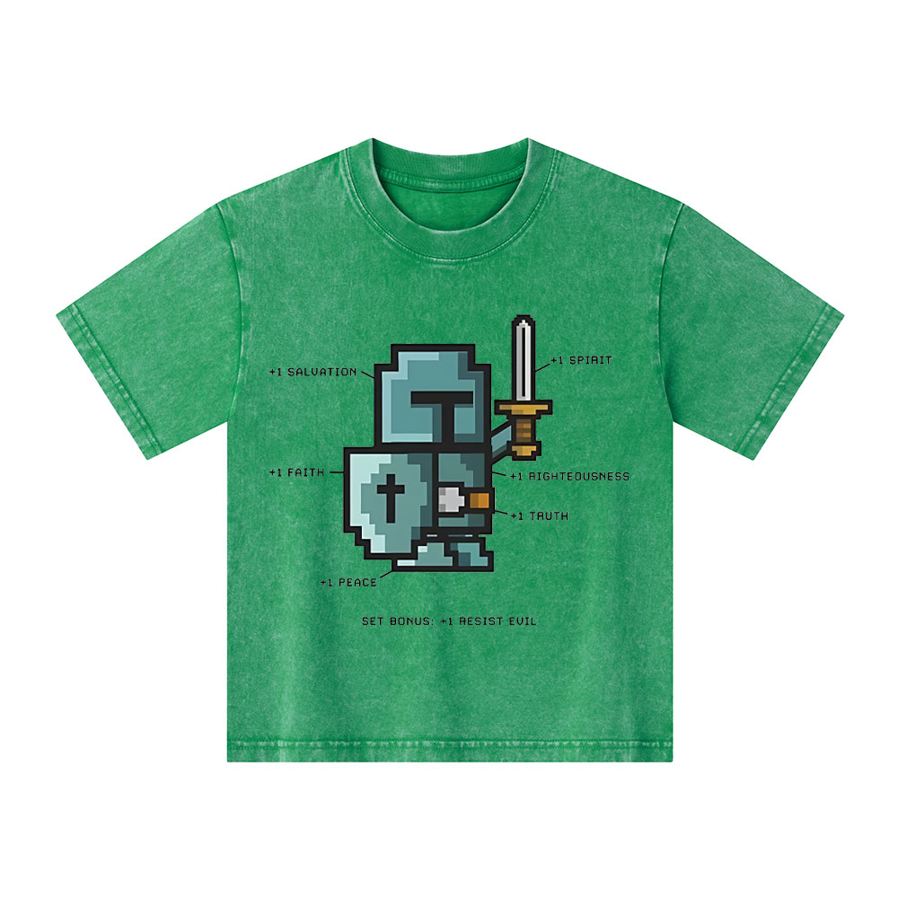 The Spirit of the Warrior Kid Washed T-Shirt