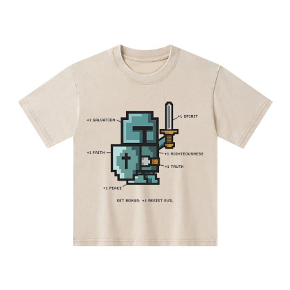 The Spirit of the Warrior Kid Washed T-Shirt