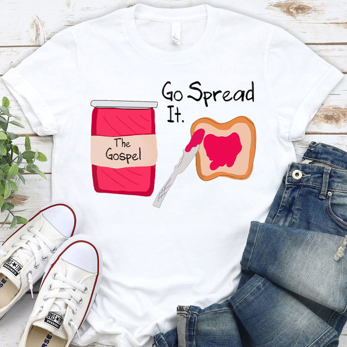 The Gospel Go Spread It Christian T-Shirt