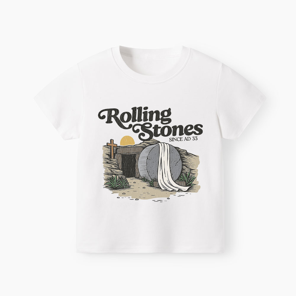 The Stone Was Rolled Away Christian Kid T-Shirt