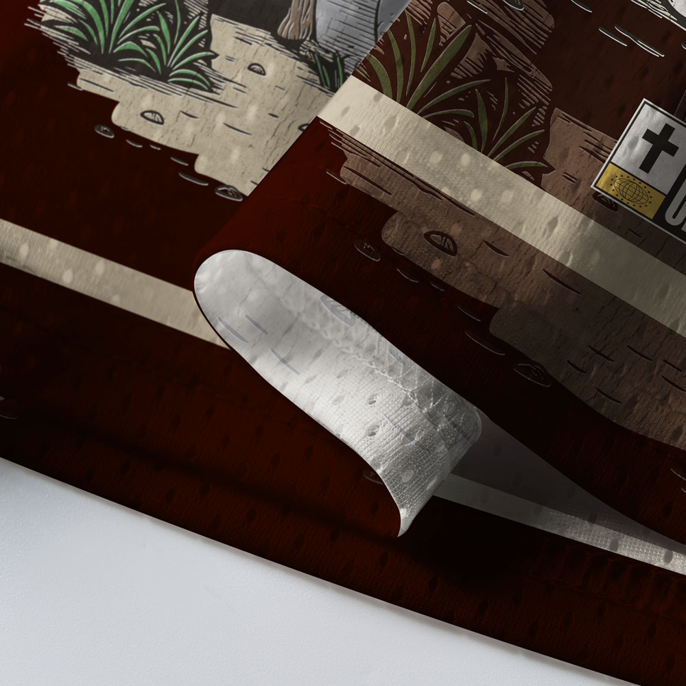 The Stone Was Rolled Away Christian Mesh Jersey