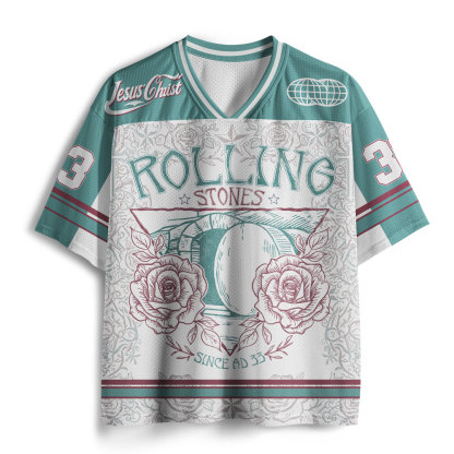 The Stones Was Rolled Away Christian Mesh Jersey