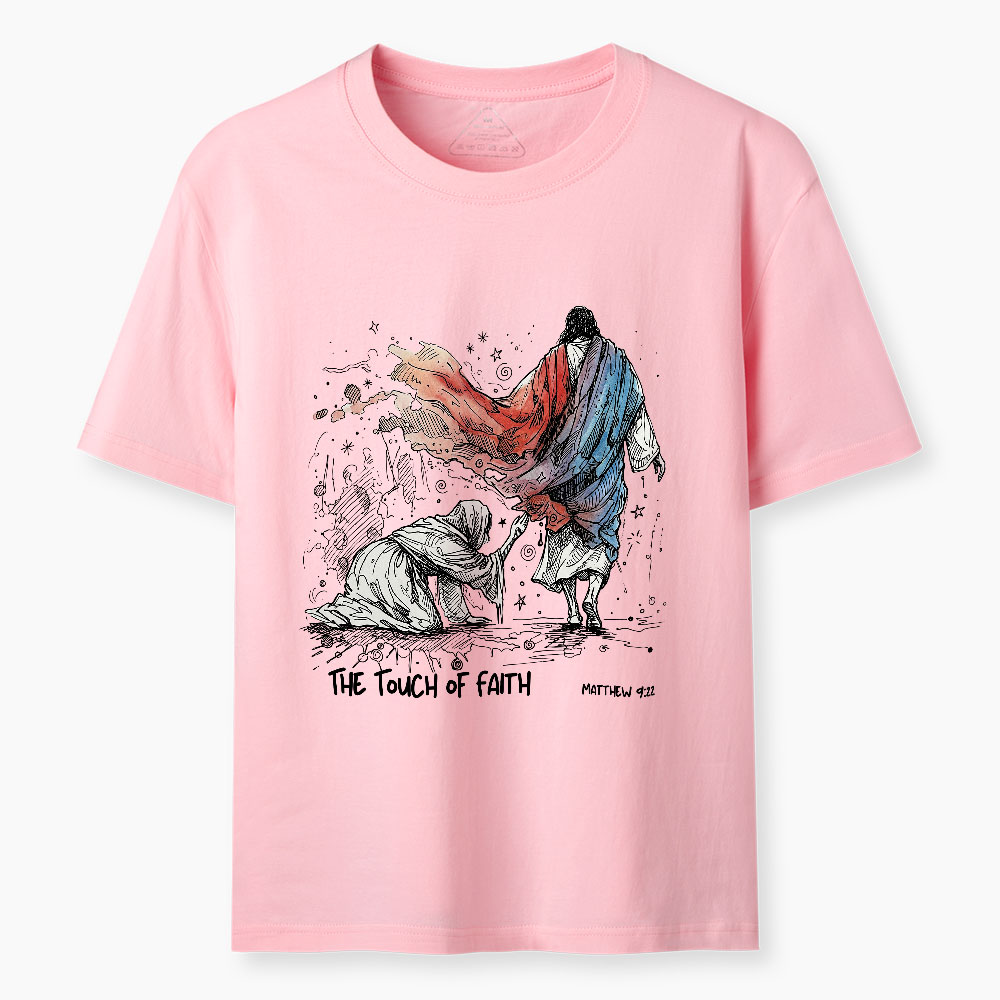 The Touch Of Faith Christian Classic T-Shirt