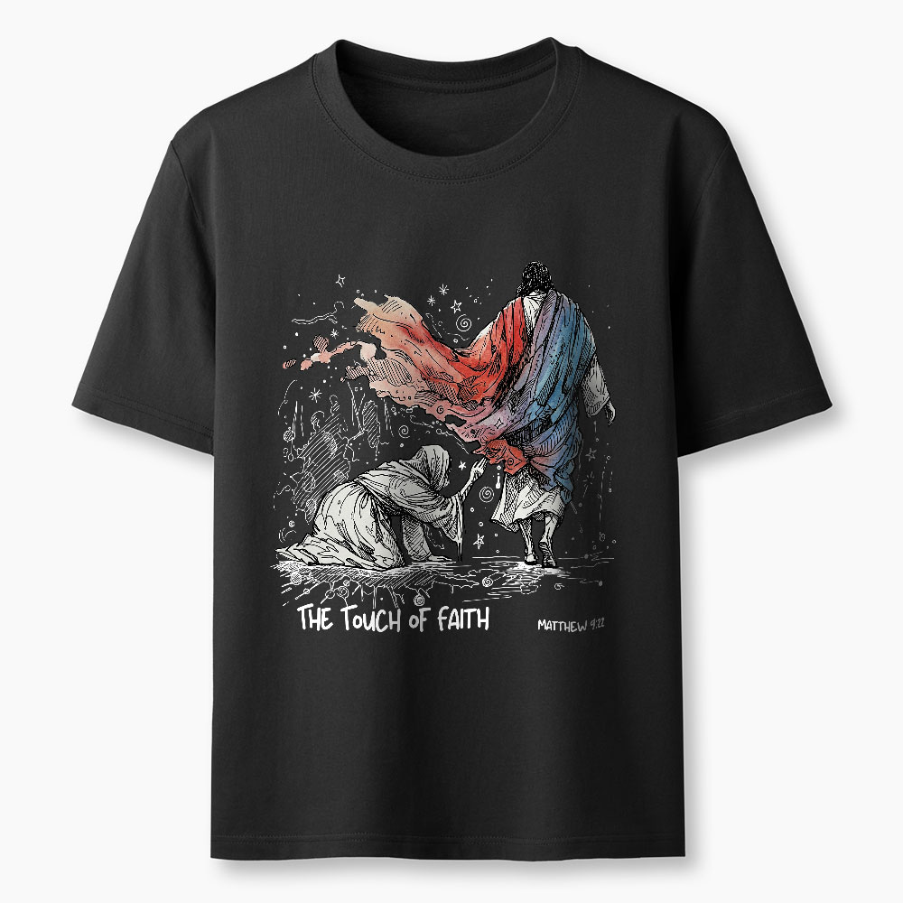 The Touch Of Faith Christian Classic T-Shirt