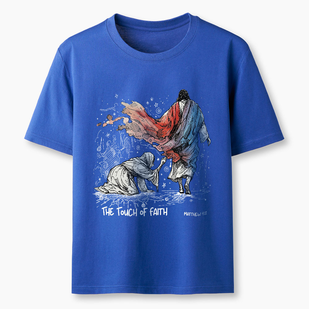 The Touch Of Faith Christian Classic T-Shirt
