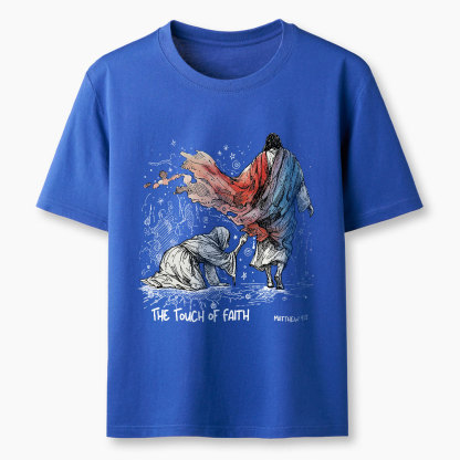 The Touch Of Faith Christian Classic T-Shirt