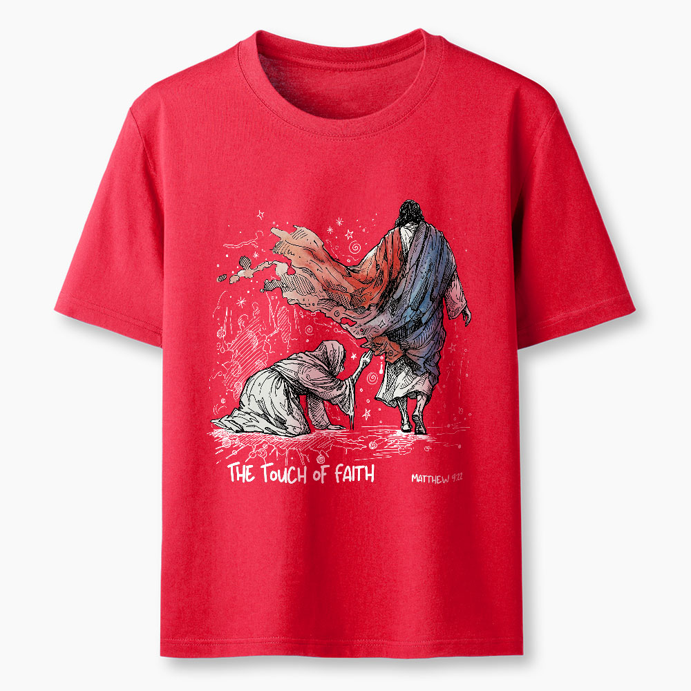 The Touch Of Faith Christian Classic T-Shirt