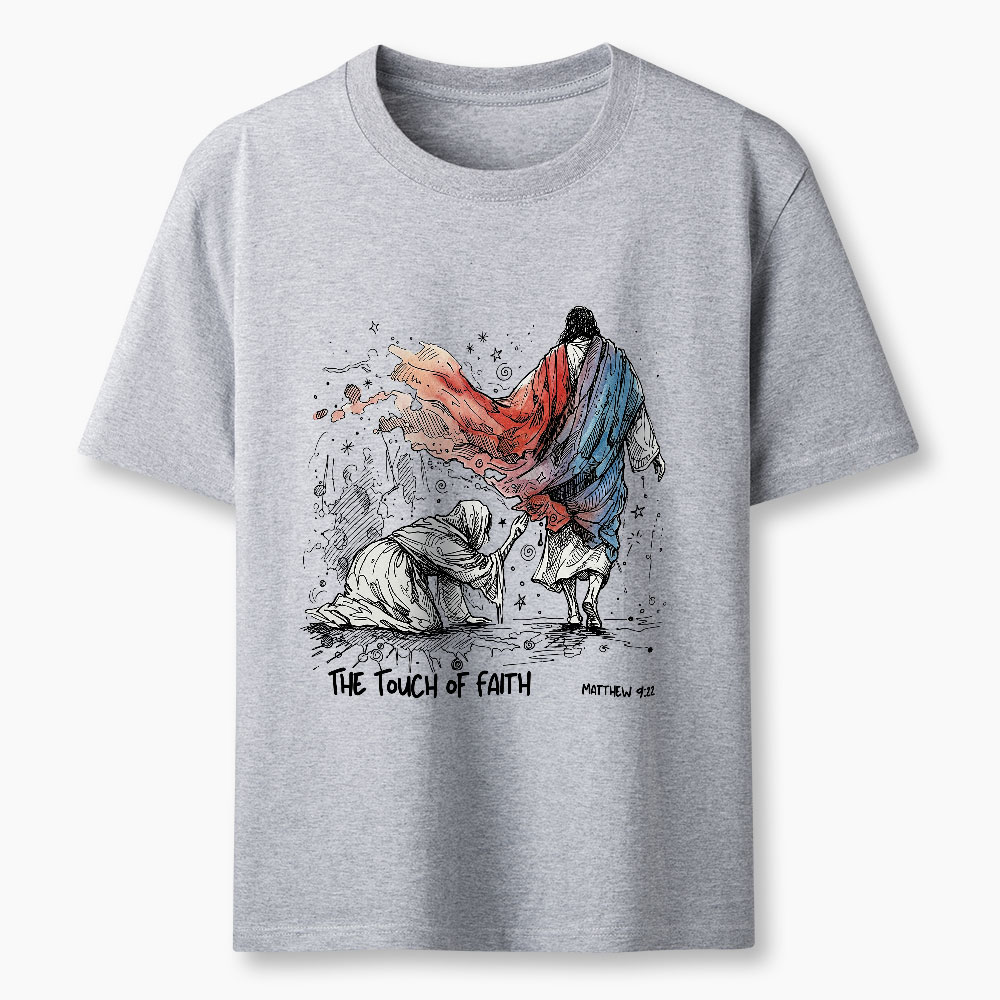 The Touch Of Faith Christian Classic T-Shirt