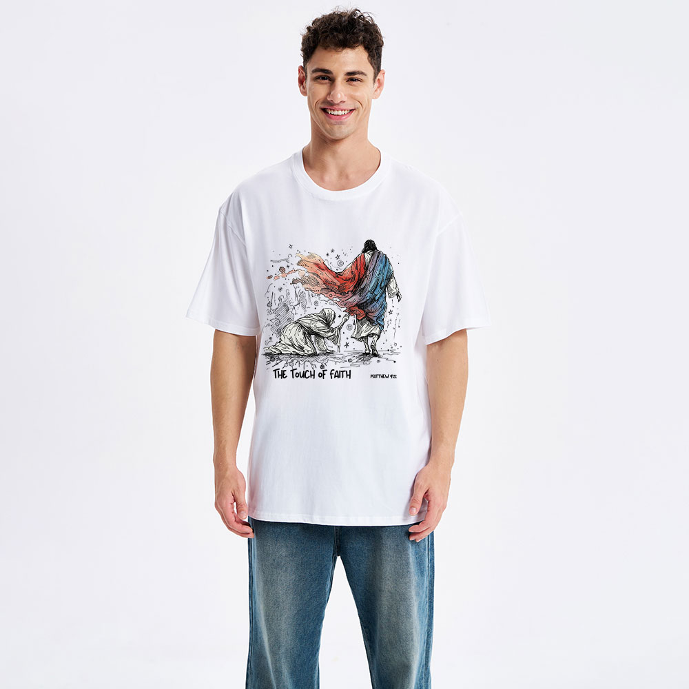 The Touch Of Faith Christian Classic T-Shirt