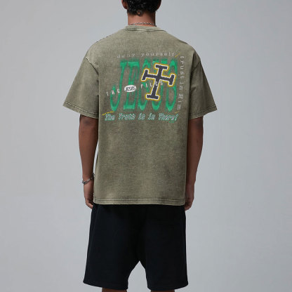 The Truth Is In There Christian Washed T-Shirt