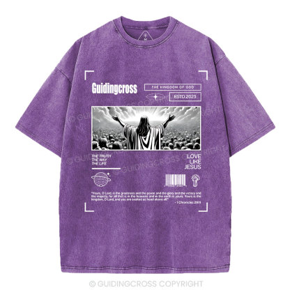 The Truth The Way The life Christian Washed T-Shirt