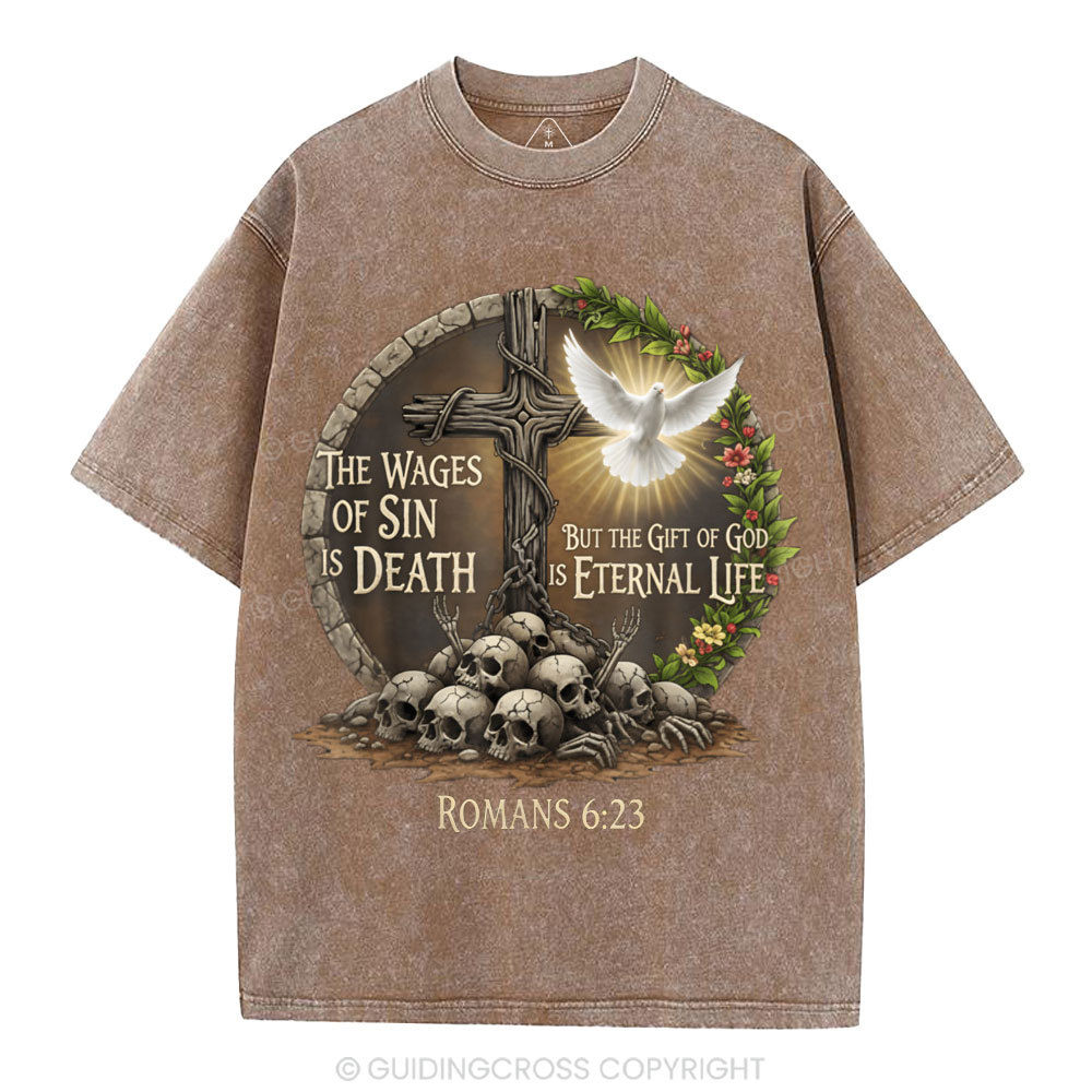 Know Jesus Know Peace Christian Washed T-Shirt Sale - GuidingCross