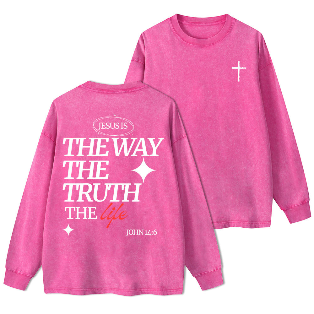 The Way Washed Long Sleeve T-Shirt