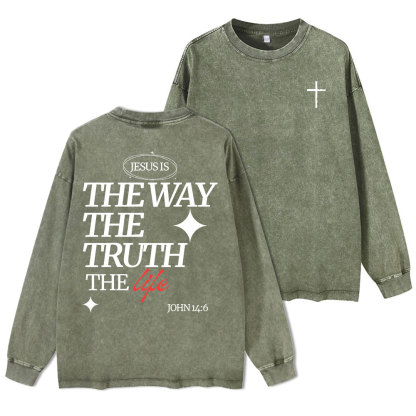 The Way Washed Long Sleeve T-Shirt