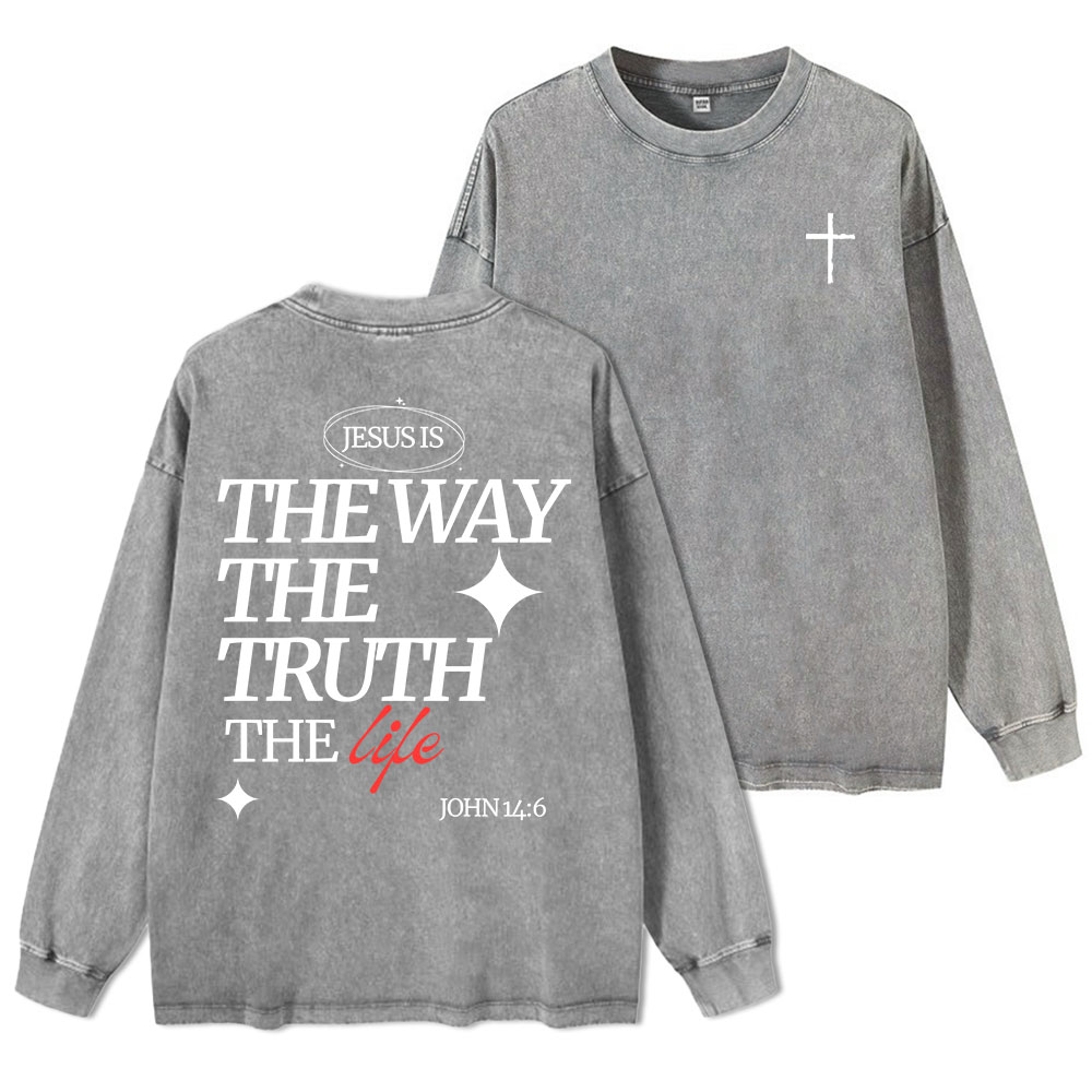 The Way Washed Long Sleeve T-Shirt