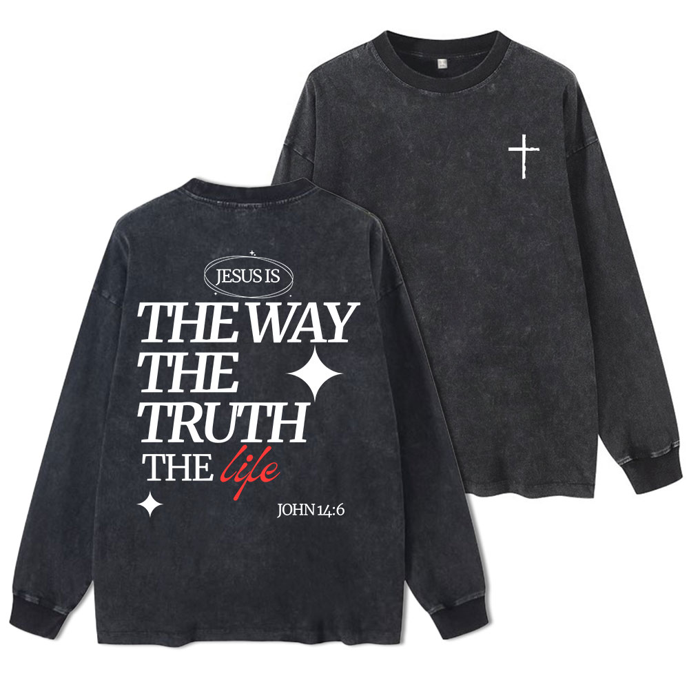 The Way Washed Long Sleeve T-Shirt