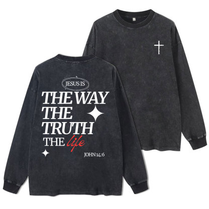 The Way Washed Long Sleeve T-Shirt