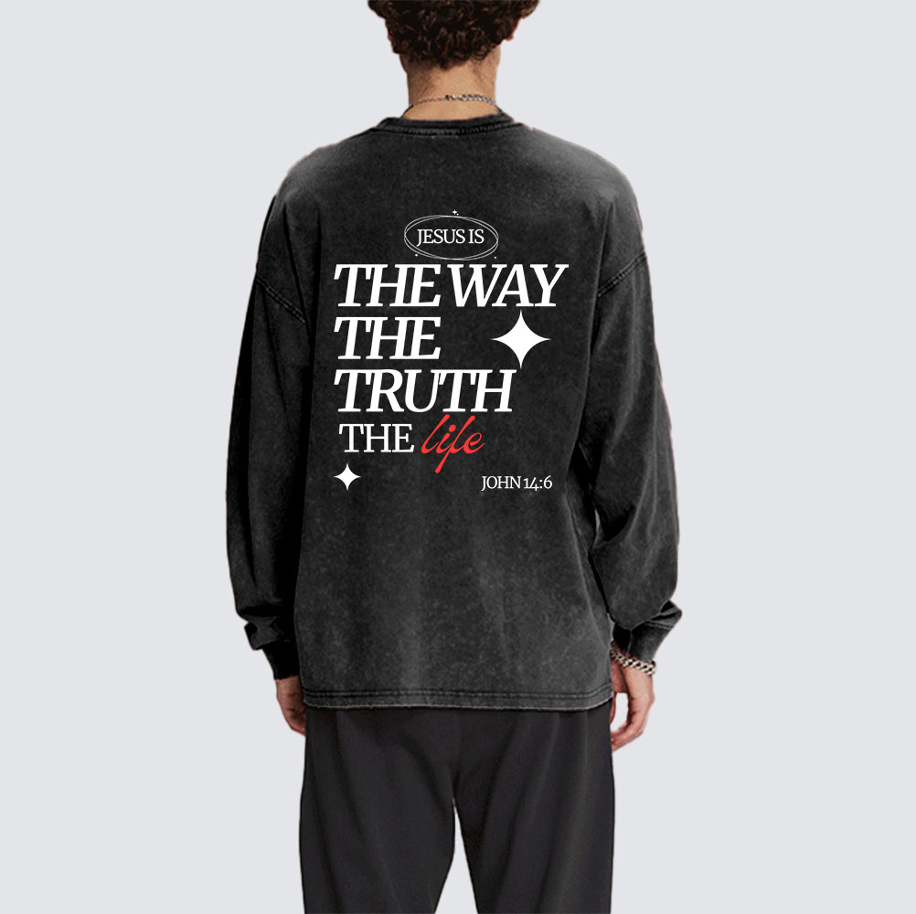 The Way Washed Long Sleeve T-Shirt