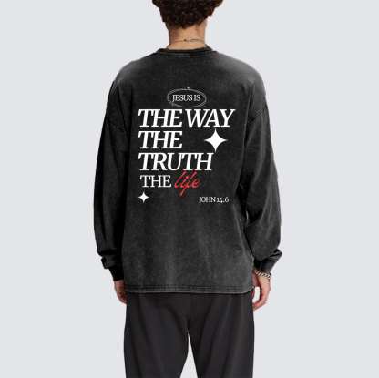 The Way Washed Long Sleeve T-Shirt